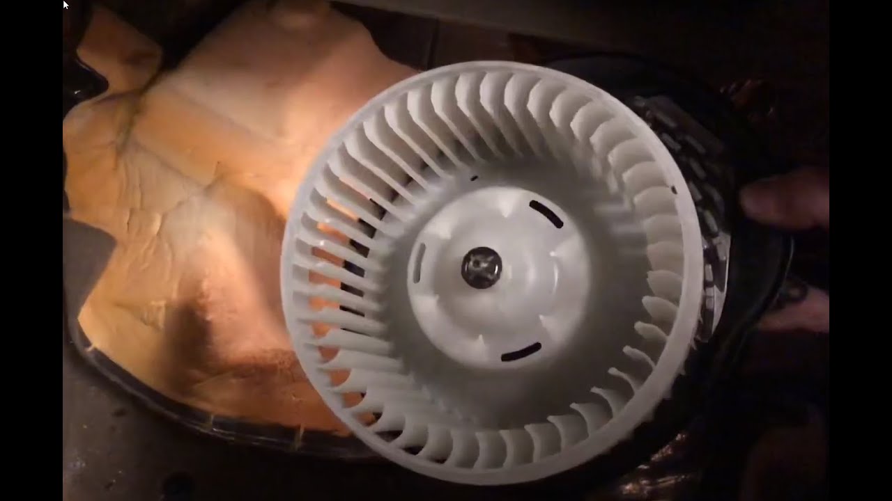 Replacing A/C fan (blower motor) for Volvo XC90 2004-2014