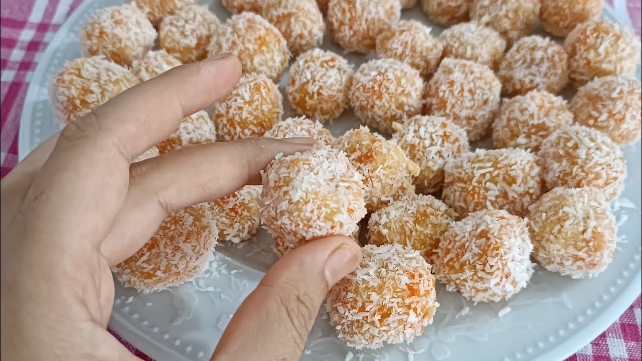 5 Malzemeli Aşk Topları Tarifi 💕 En Kolay Pratik Tatlı🍫😍