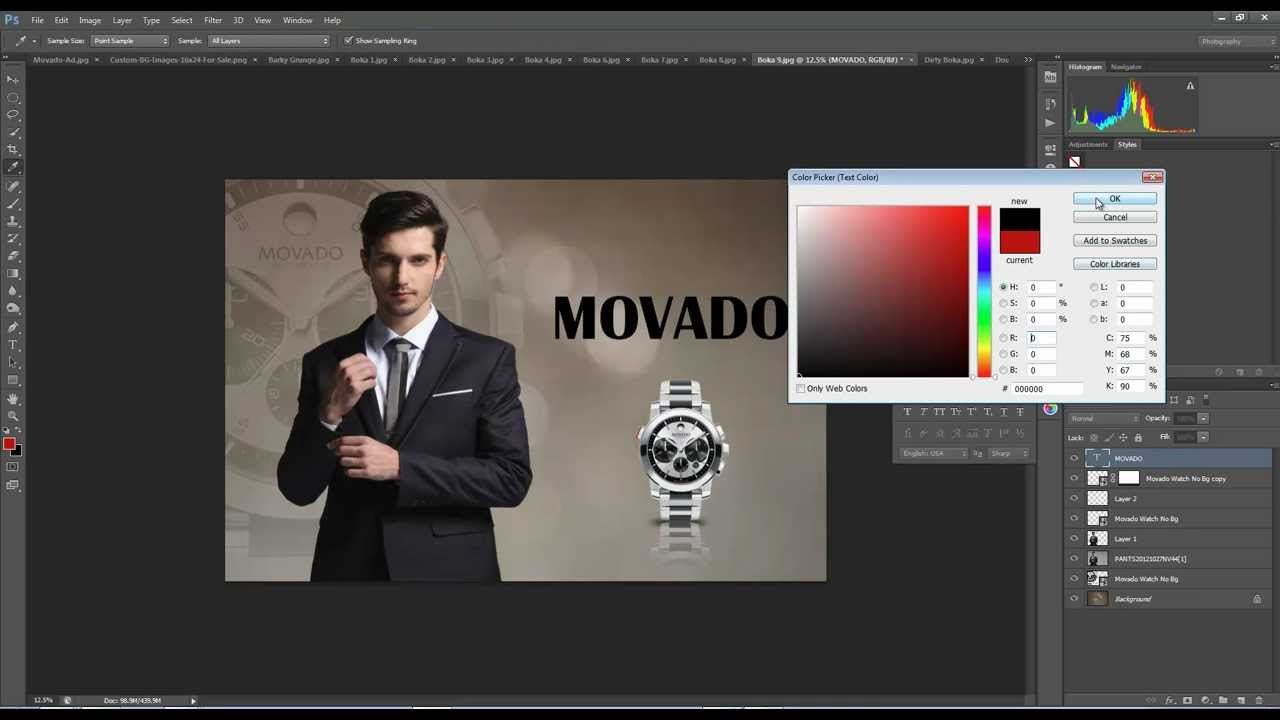 How to make an Ad in Adobe Photoshop