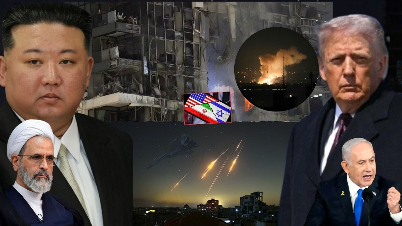 🔴Direct Conflits Israëlo-americain/ Iran. - Trump détruit un navire iranien- Corée du Nord dénonce