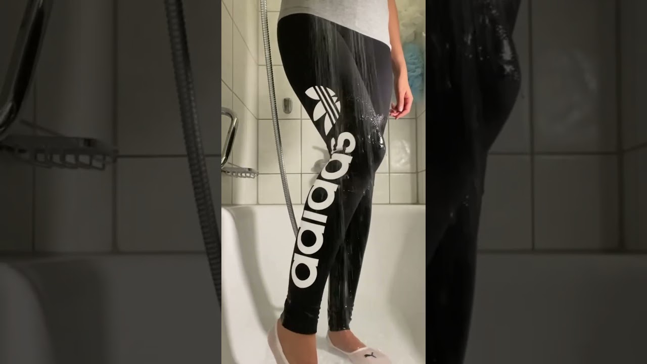 wetlook | wet leggings | wet socks