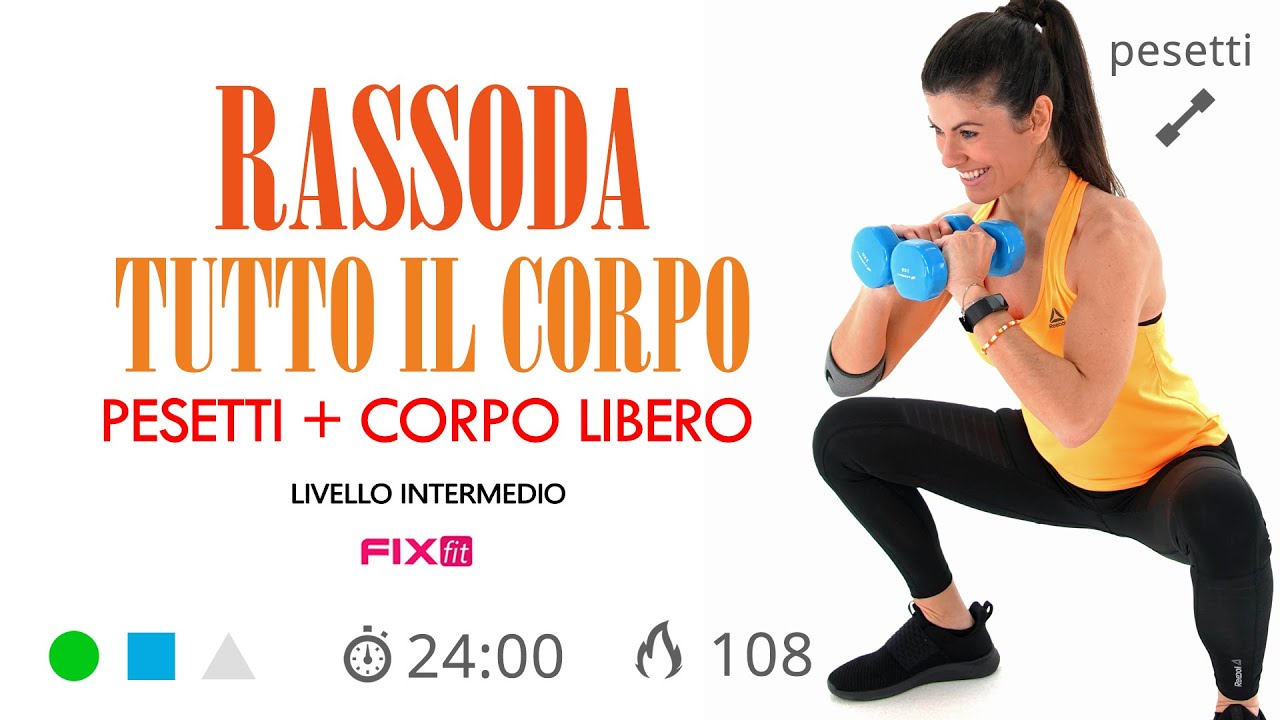 Rassoda Tutto Il Corpo: Esercizi Total Body Senza Salti