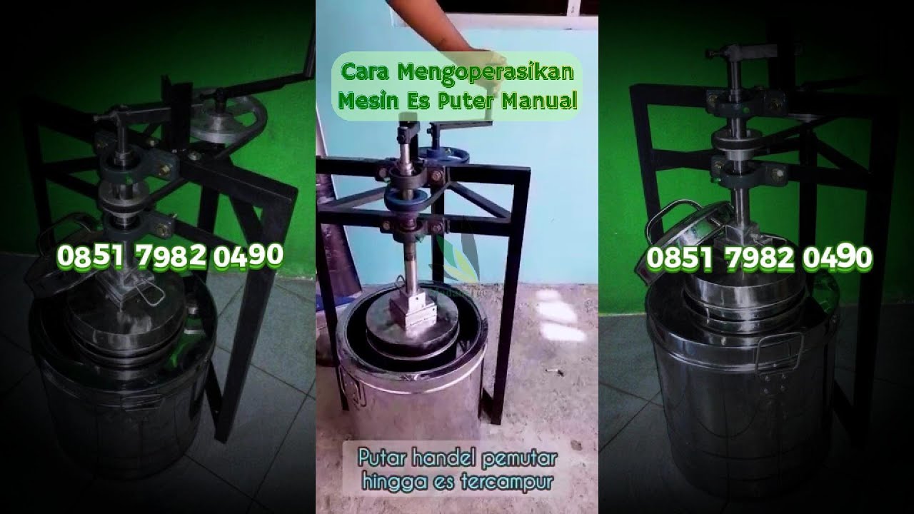 Pemula Harus Tahu! Cara Mengoperasikan Mesin Es Putar Manual dengan Mudah #madanitec