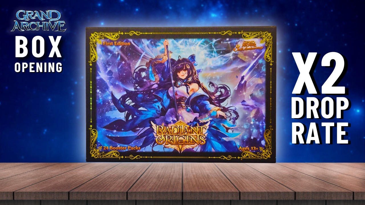 Grand Archive's Most AMBITIOUS Set Yet | Radiant Origins Box Opening | Gacha & Chill