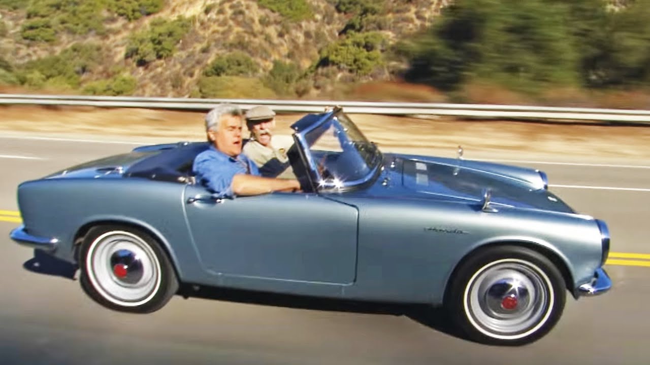 Jay Leno's Honda S600, NSU Spider, and Fiat Millecento
