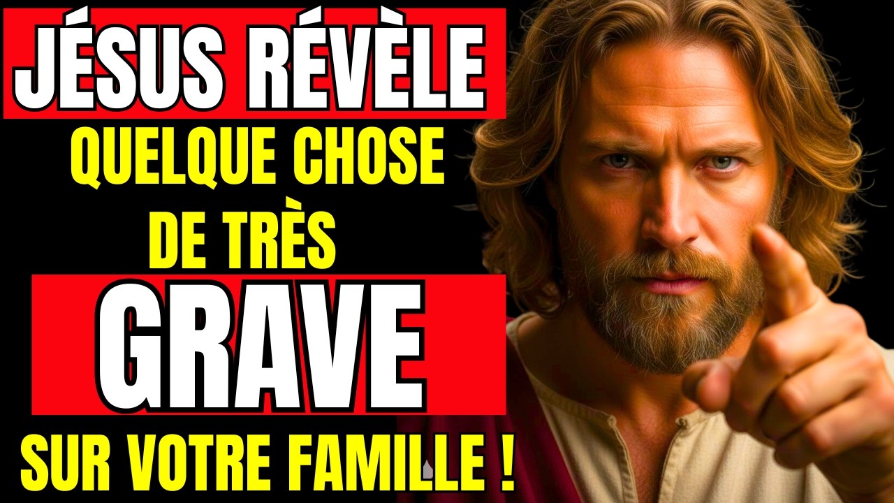 DIEU AVERTIT : MON FILS : IL Y A QUELQUE CHOSE D’URGENT CONCERNANT VOTRE FAMILLE ! OUVREZ MAINTENANT