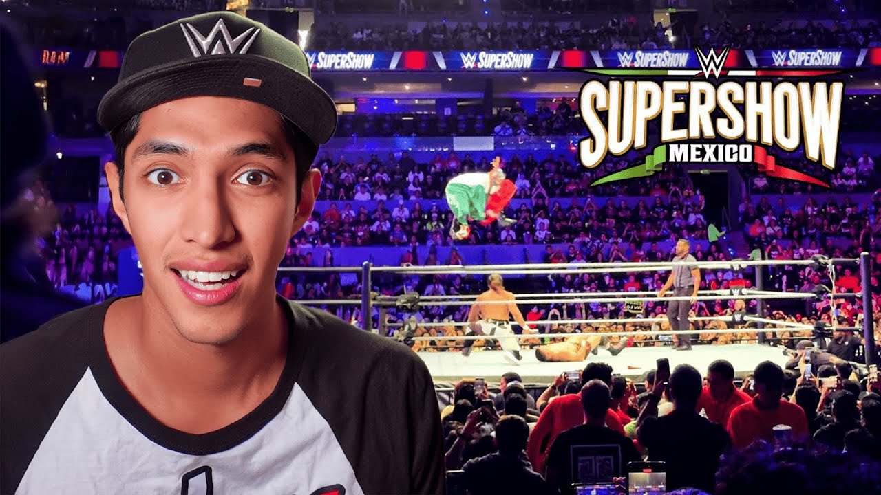Esto fue lo que pasó cuando fui al WWE Supershow en CDMX