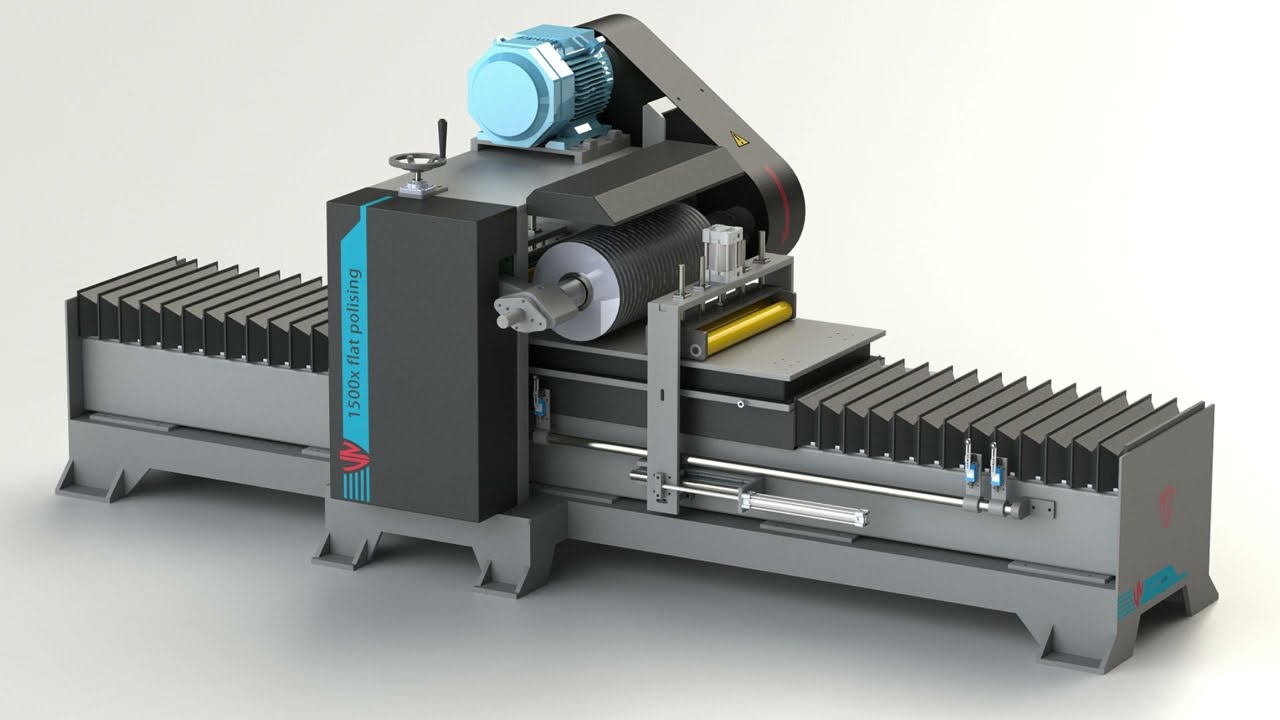 Mirror Sheet Automatic Buffing & Polishing Machine #VN MACHINES PVT LTD#