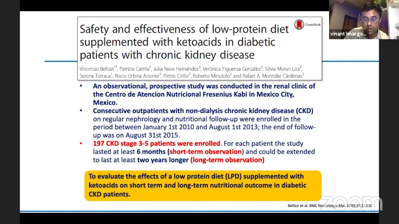 Vinant Bhargava, M. Edwin Fernando - Ketoanalogues in Kidney Disease | SRNMCON 2021 | Day 2 | Hall A