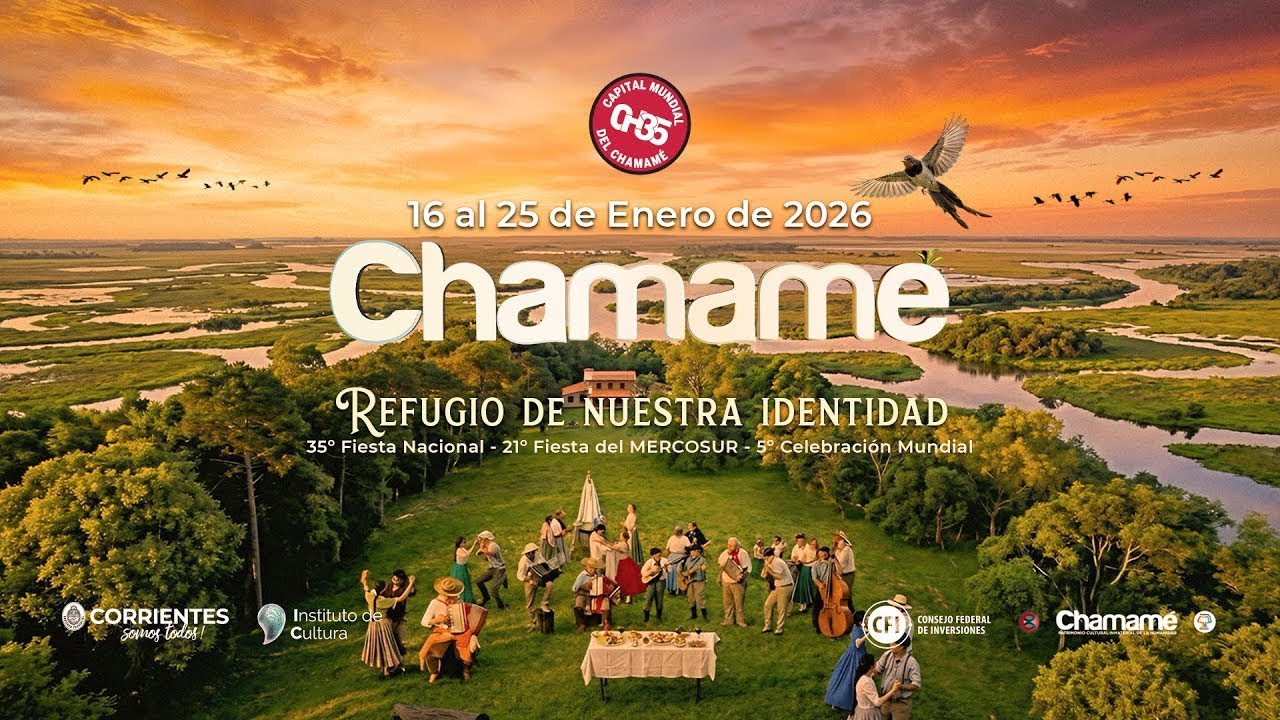 35ª FESTA NACIONAL E 21ª FESTA DO MERCOSUL DO CHAMAMÉ - 23/01/2026