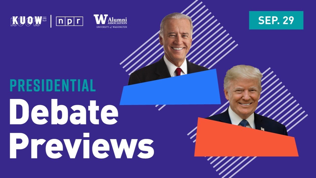 Presidential Debate Preview by #KUOW and #UW Alumni Association