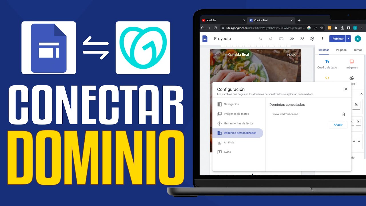 Cómo Conectar un Dominio de GoDaddy en Google Sites (2026) Guia Paso a Paso