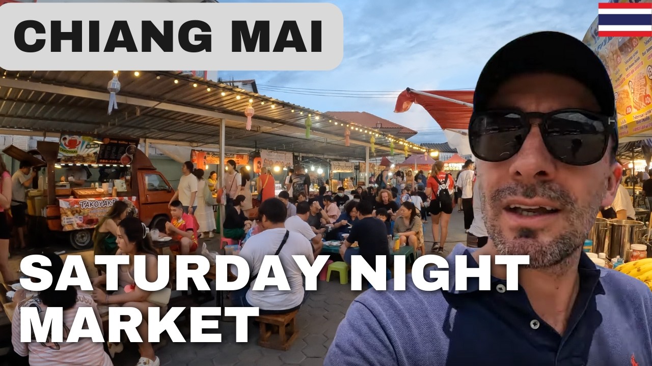 Saturday Night Market in CHIANG MAI - Lohnt sich das? 🇹🇭