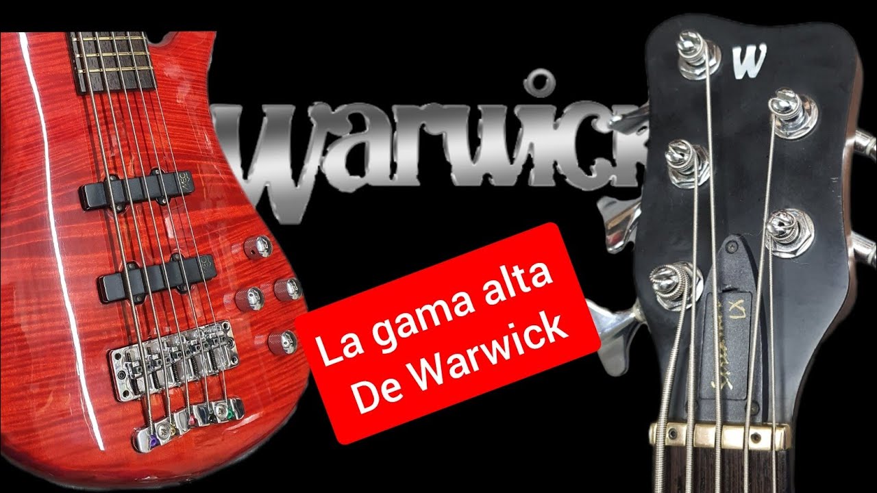 El mejor bajo? Warwick Streamer 5 LX/ descripción y despiece