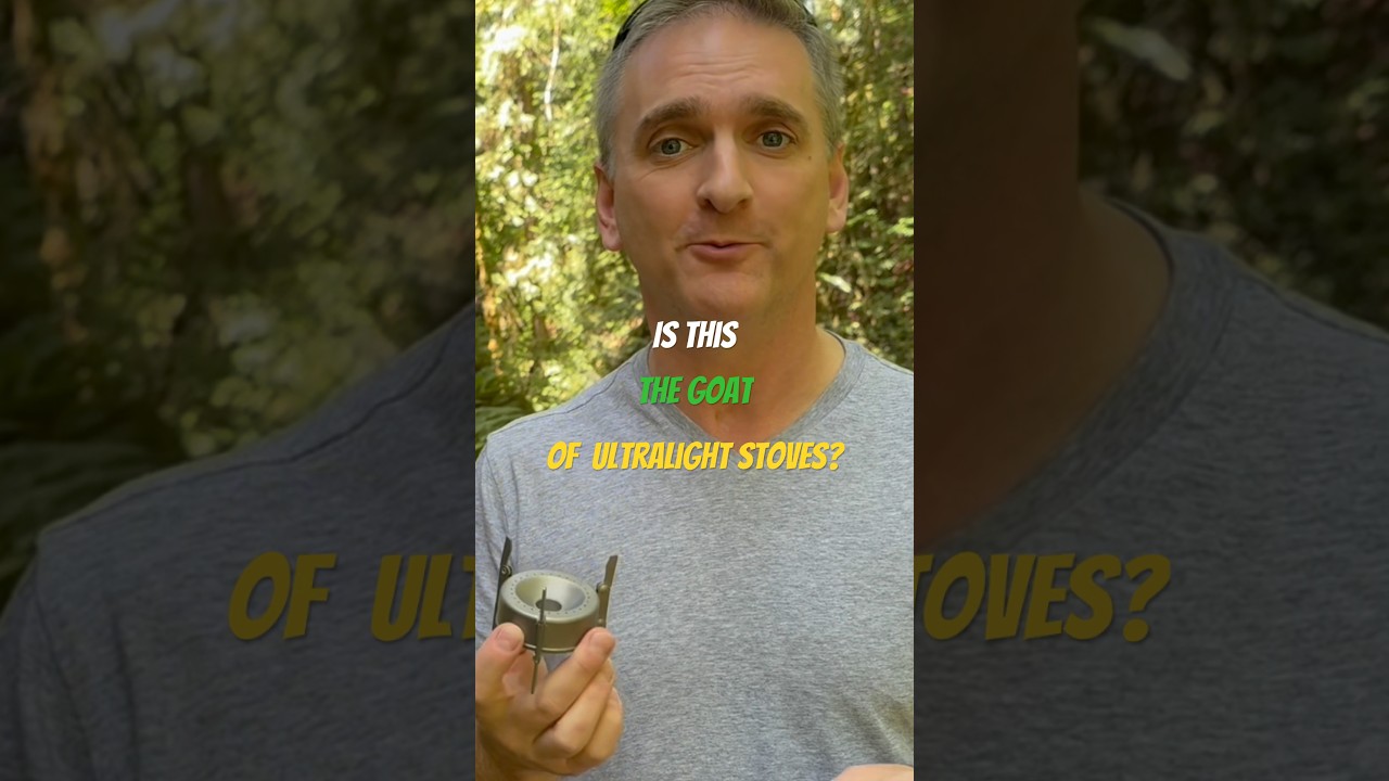 This alcohol stove just might be your Ultralight dream come true!