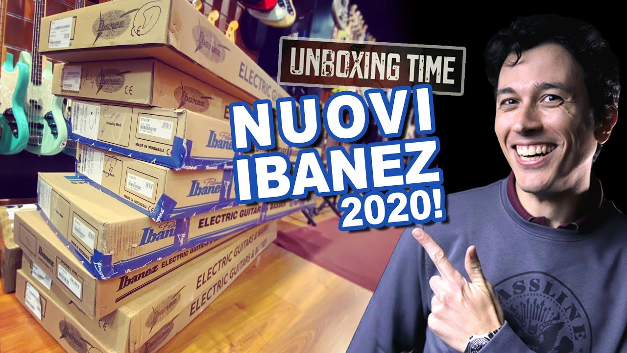 UNBOXING TIME! Nuovi Bassi Ibanez 2020