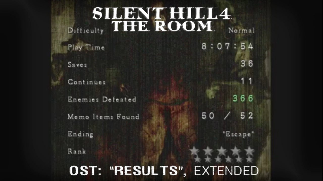 Silent Hill 4 Soundtrack: 