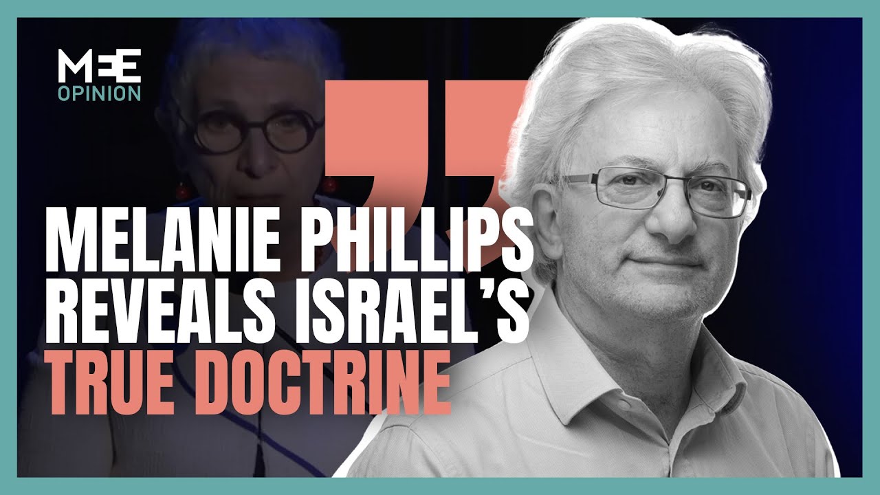 Melanie Phillips conveys one message: Israel will always be at war | David Hearst | MEE Opinion