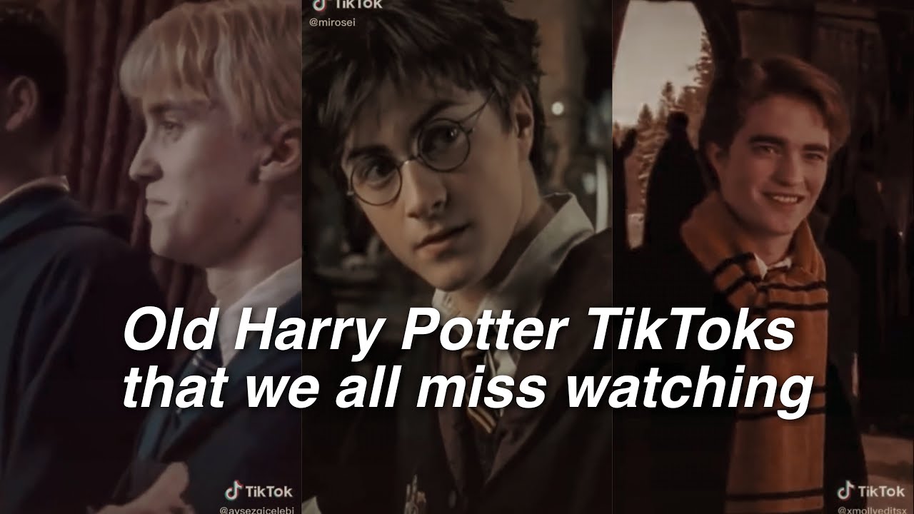 Old Harry Potter TikToks that we all miss watching
