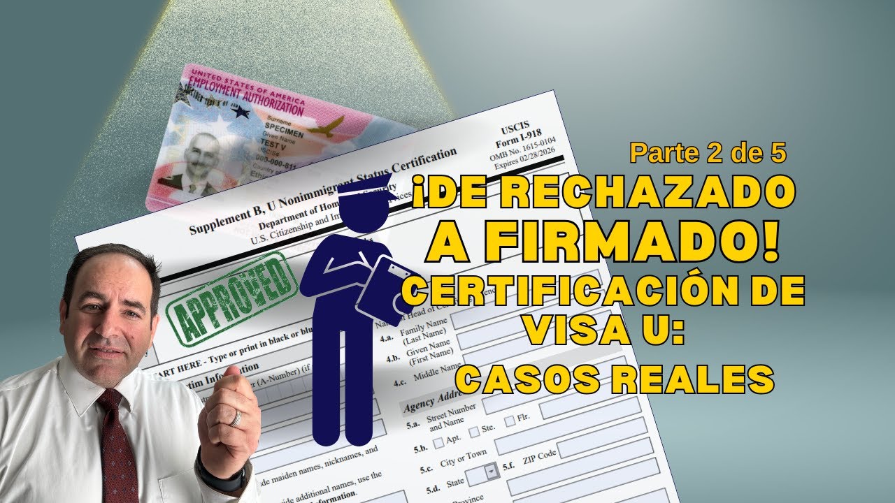 Certificación de U Visa I-918B fue denegada - ¿La policía aún firmará? Parte 2 de 5 #uvisa #vawa