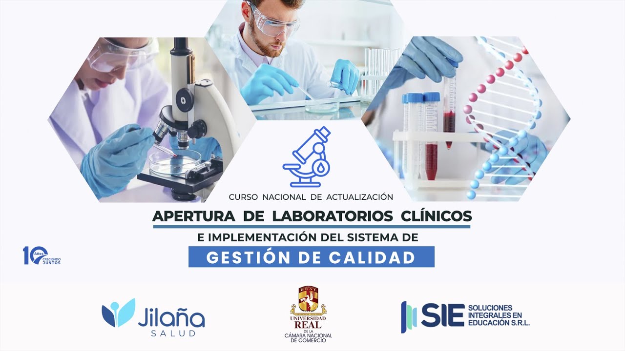 𝗔𝗣𝗘𝗥𝗧𝗨𝗥𝗔 𝗗𝗘 𝗟𝗔𝗕𝗢𝗥𝗔𝗧𝗢𝗥𝗜𝗢𝗦 𝗖𝗟𝗜́𝗡𝗜𝗖𝗢𝗦 𝗘 𝗜𝗠𝗣𝗟𝗘𝗠𝗘𝗡𝗧𝗔𝗖𝗜𝗢́𝗡 𝗗𝗘𝗟 𝗦𝗜𝗦𝗧𝗘𝗠𝗔 𝗗𝗘 𝗚𝗘𝗦𝗧𝗜𝗢́𝗡 𝗗𝗘 𝗖𝗔𝗟𝗜𝗗𝗔𝗗
