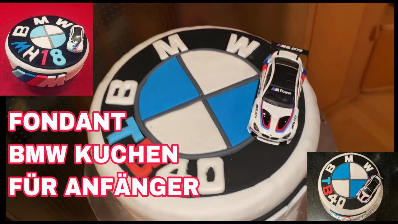 BMW TORTE SELB GEMACHT//FONDANT