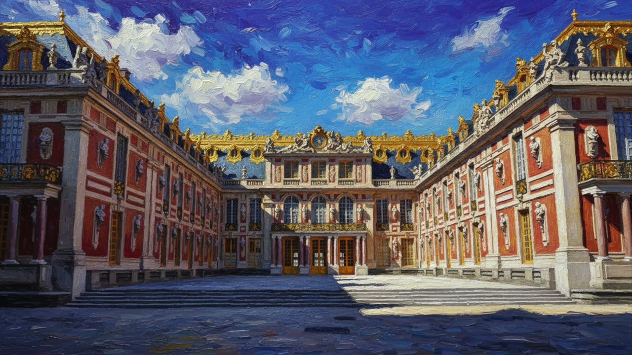 Turn Your TV Into Art | Monet–Inspired Palace of Versailles, France | 1 Hour of HD Art
