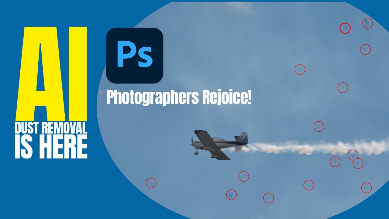 Game-Changer for Photographers! New AI Dust Removal in Adobe Camera Raw