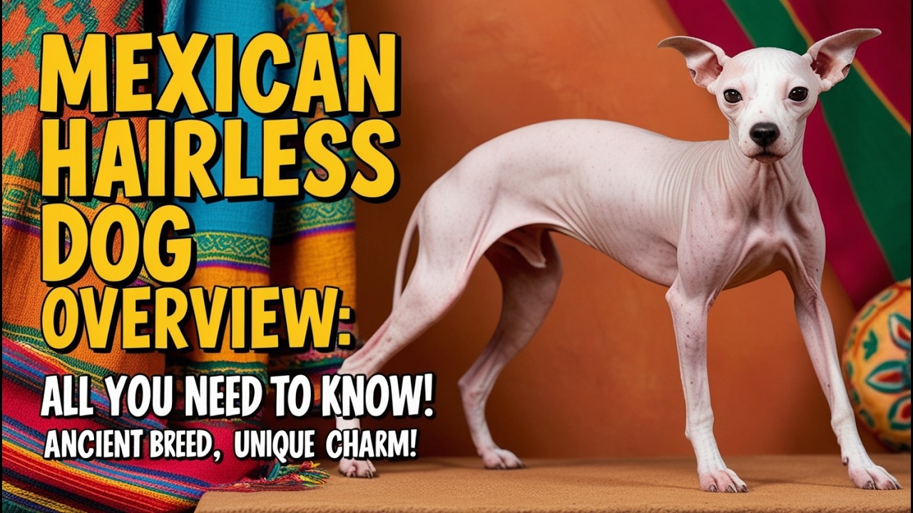 Mexican hairless dog: All You Need to Know!