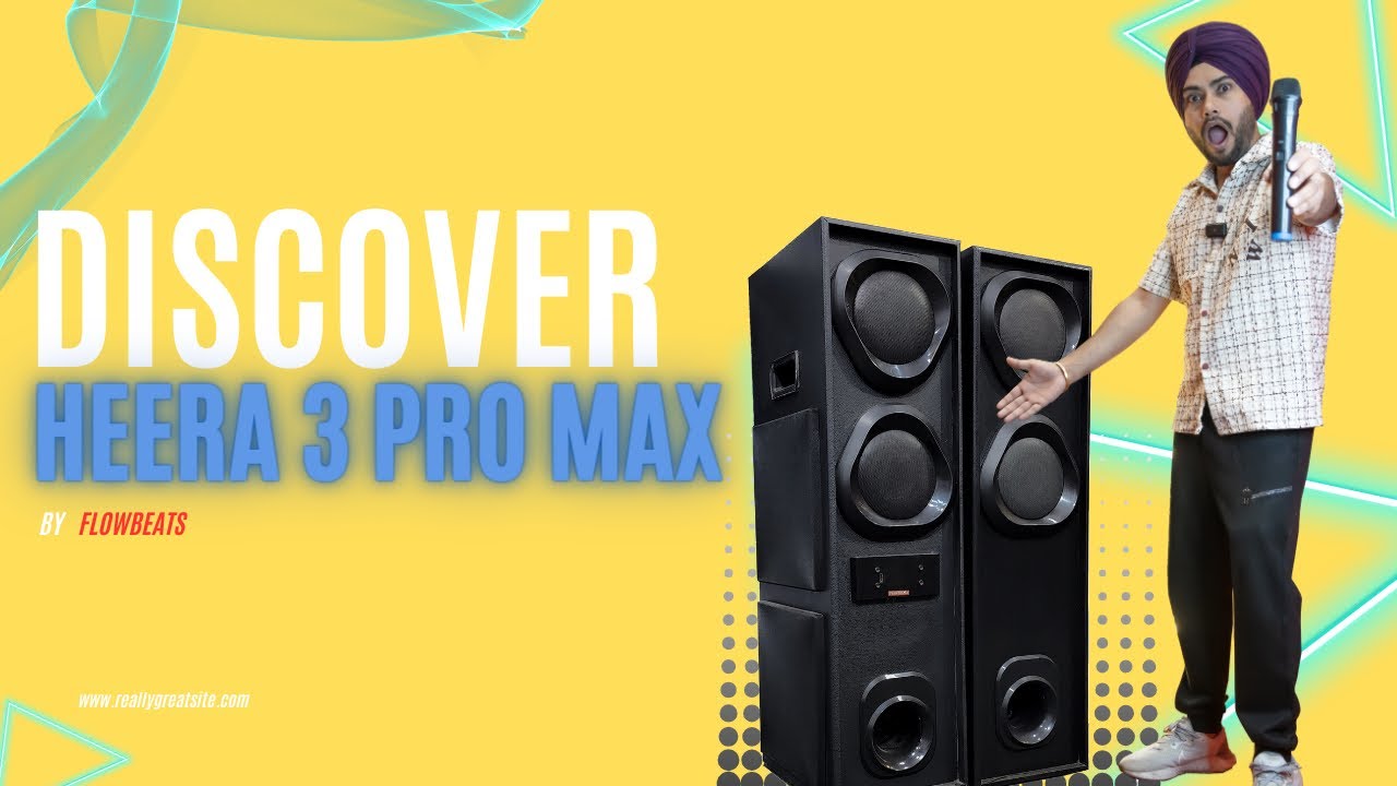 DISCOVER HEERA3PRO MAX || #FLOWBEATS #heera4pro #HEERA3PROMAX