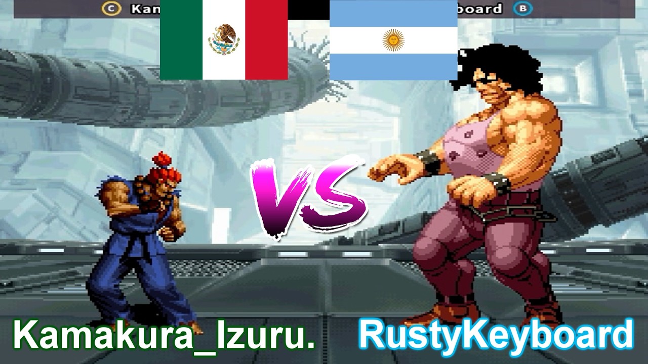 SNK vs. Capcom - SVC Chaos Super Plus - Kamakura_Izuru. vs RustyKeyboard FT10