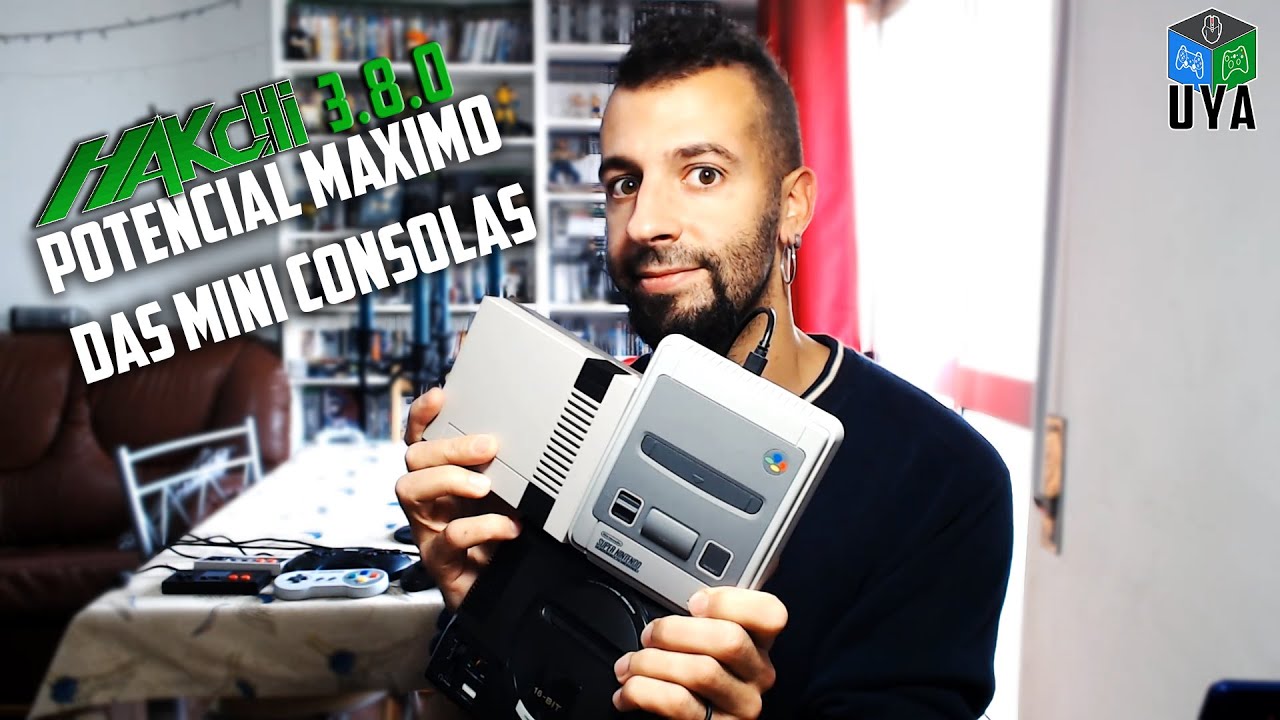 Desbloquear a NES, SNES e MEGA DRIVE MINI com HAKCHI 3.8.0