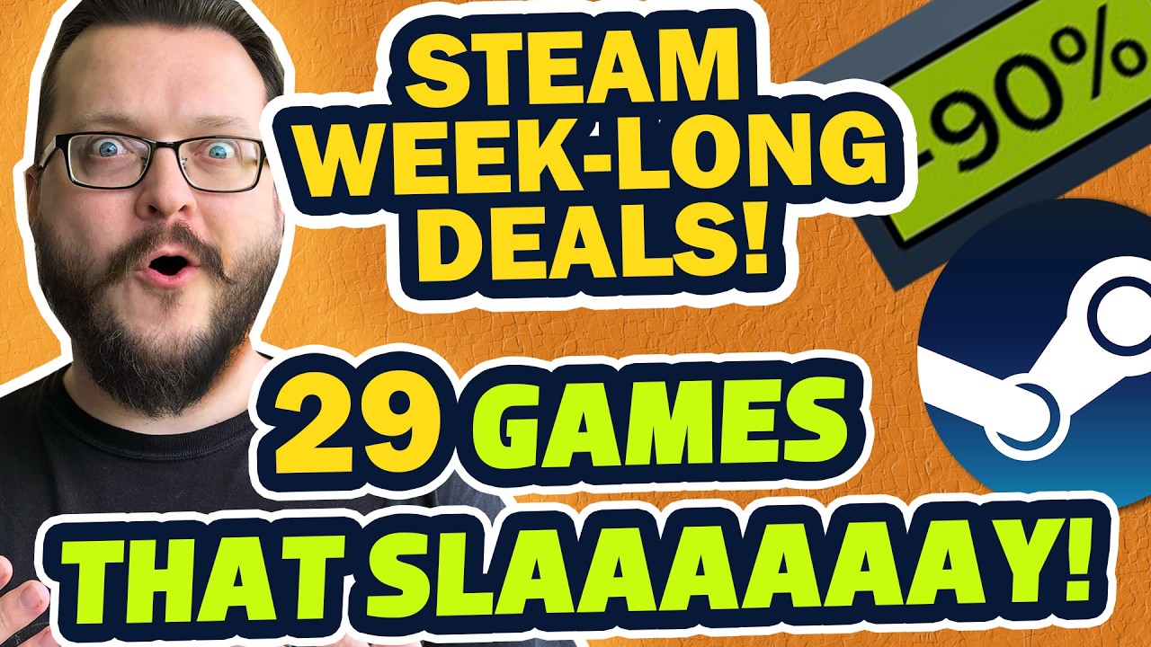 Steam WEEK-LONG Deals! 29 Games on Sale!