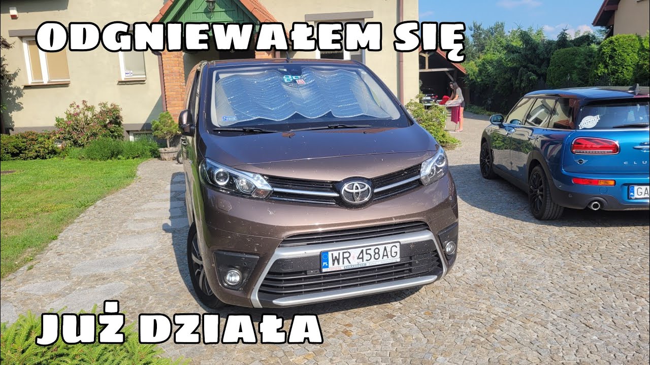 Awaria systemu oczyszczania spalin adblue - już po bólu / Toyota Proace Verso Vip long