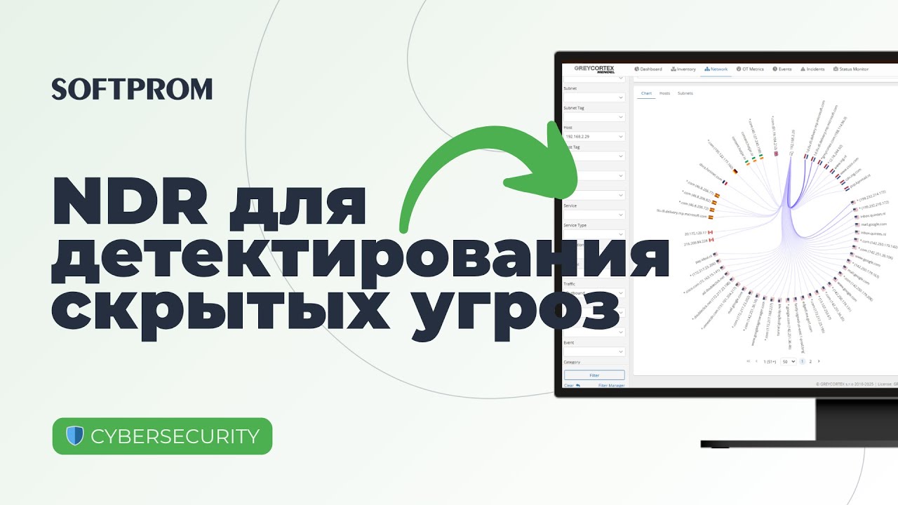 Практическое применение NDR для детектирования скрытых угроз. GREYCORTEX Mendel в инфраструктуре ИБ