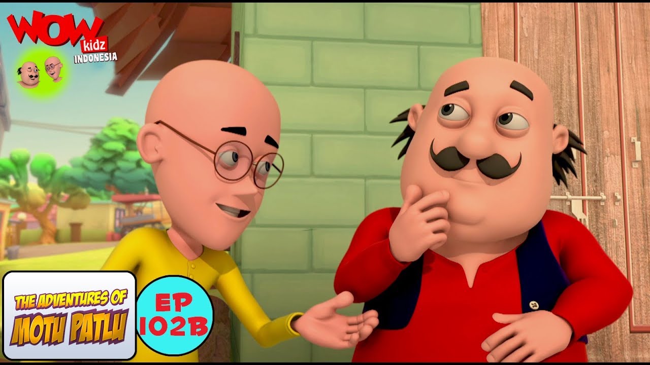Motu Yang Positif - Motu Patlu dalam Bahasa - Animasi 3D Kartun