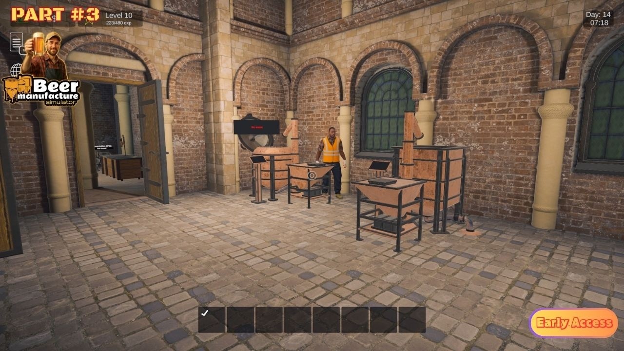 Beer Manufacture Simulator #3 Automated manufacturing (New Simulator game )