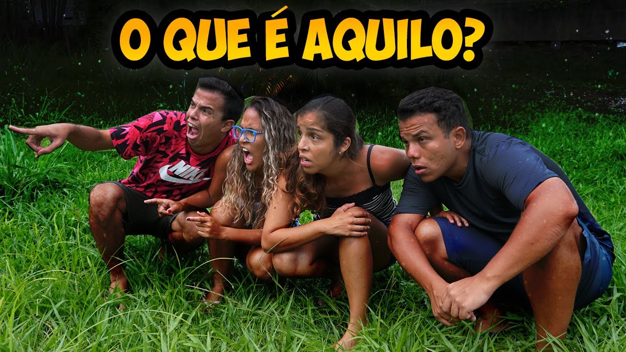 EXPLORAMOS O CONDOMÍNIO DE MADRUGADA! - (ASSUSTADOR)