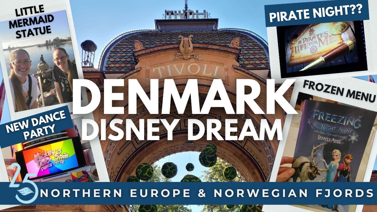 DISNEY DREAM | TIVOLI | DENMARK | NEW MICKEY'S COLOR SPIN Dance Party | Day 4
