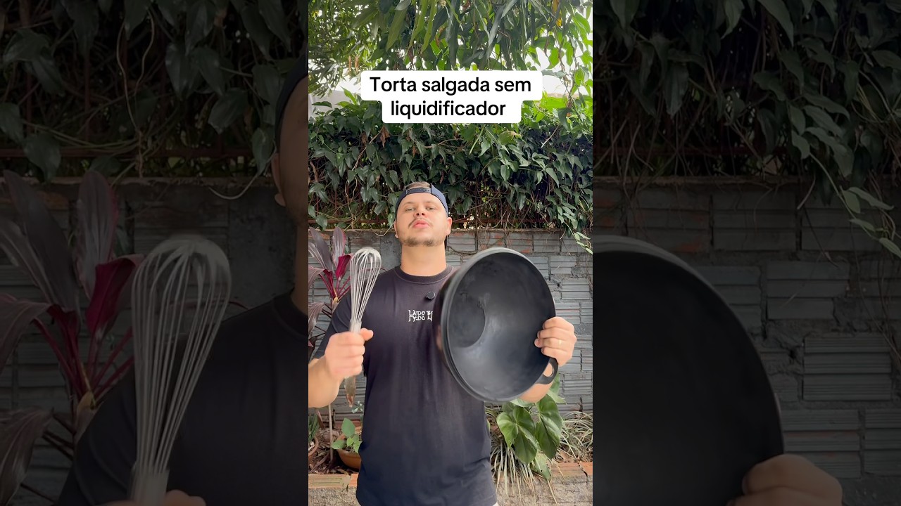 TORTA SALGADA SEM LIQUIDIFICADOR! #shorts