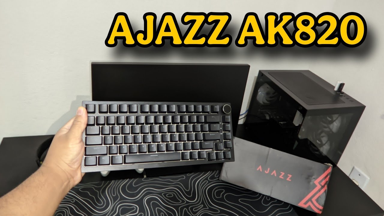 REVIEW DO MELHOR TECLADO CUSTO BENEFÍCIO - AJAZZ AK820