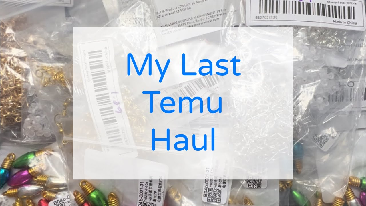 My Last Temu Haul.....of 2024