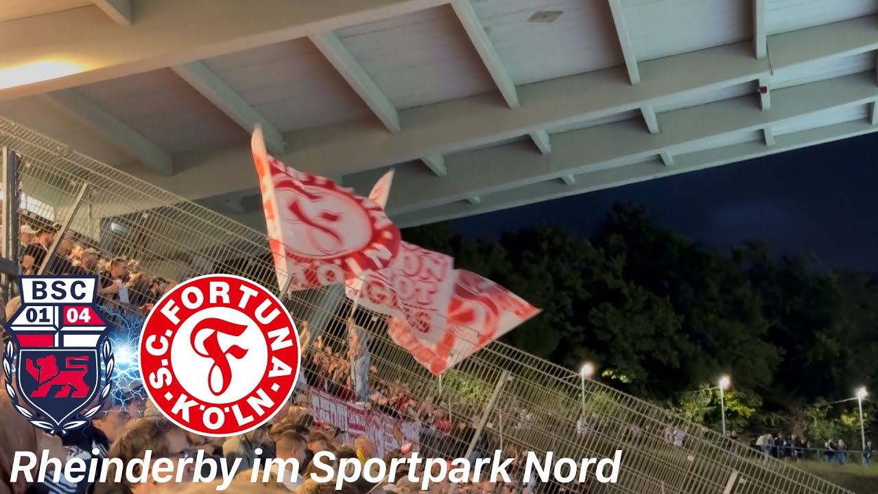 Bonner SC - SC Fortuna Köln | große Kulisse beim Rheinderby im Sportpark Nord & klarer Fortuna Sieg