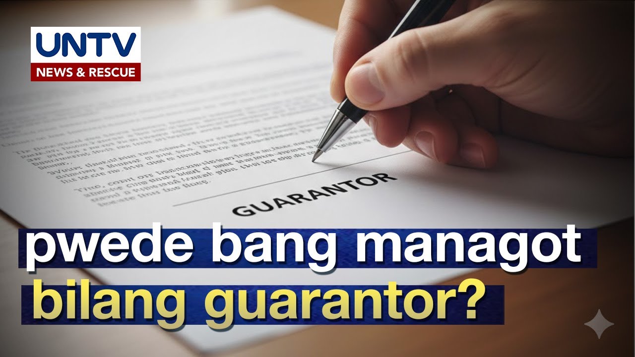 Pwede ka bang kasuhan bilang guarantor kung hindi nagbayad ng utang ang kaibigan mo?