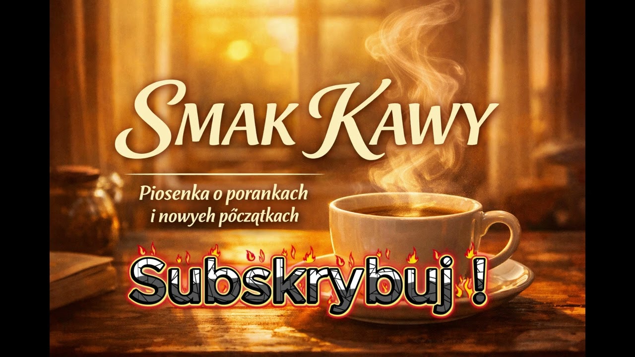 👉 „Smak Kawy – Zanim Ruszy Świat”(Piosenka)