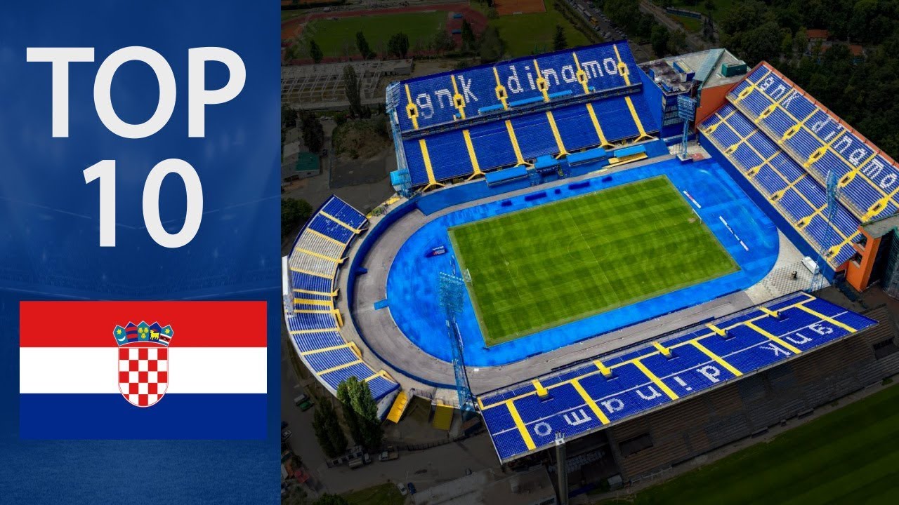 Top 10 Biggest Stadiums in Croatia