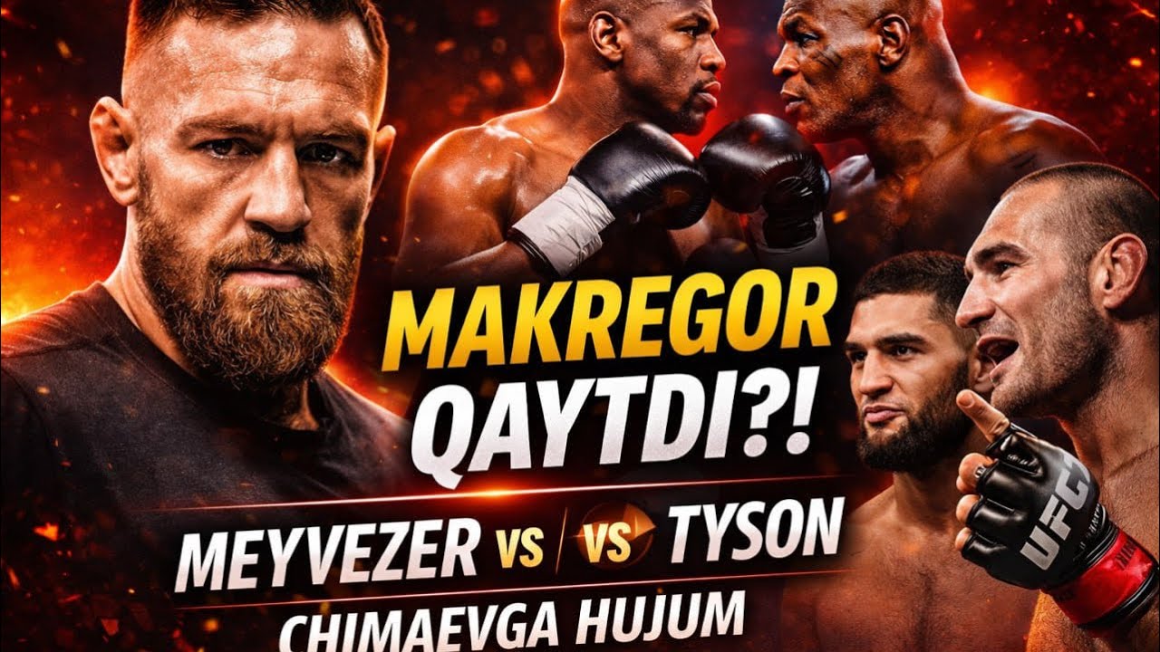 Makgregor yana sahnaga qaytyaptimi? U  “no-neym” raqib bilan jang qilishga  rozi ekanini aytdi.