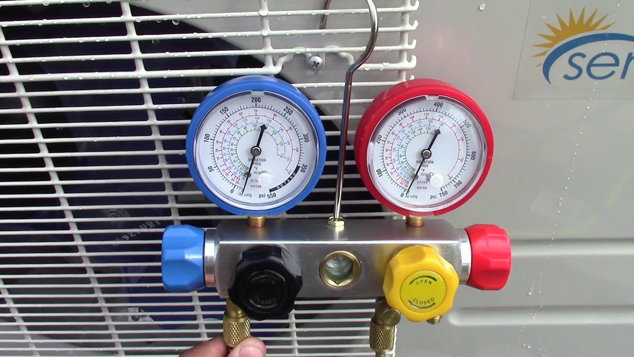 Part 3 MiniSplit Install Adding Refrigerant
