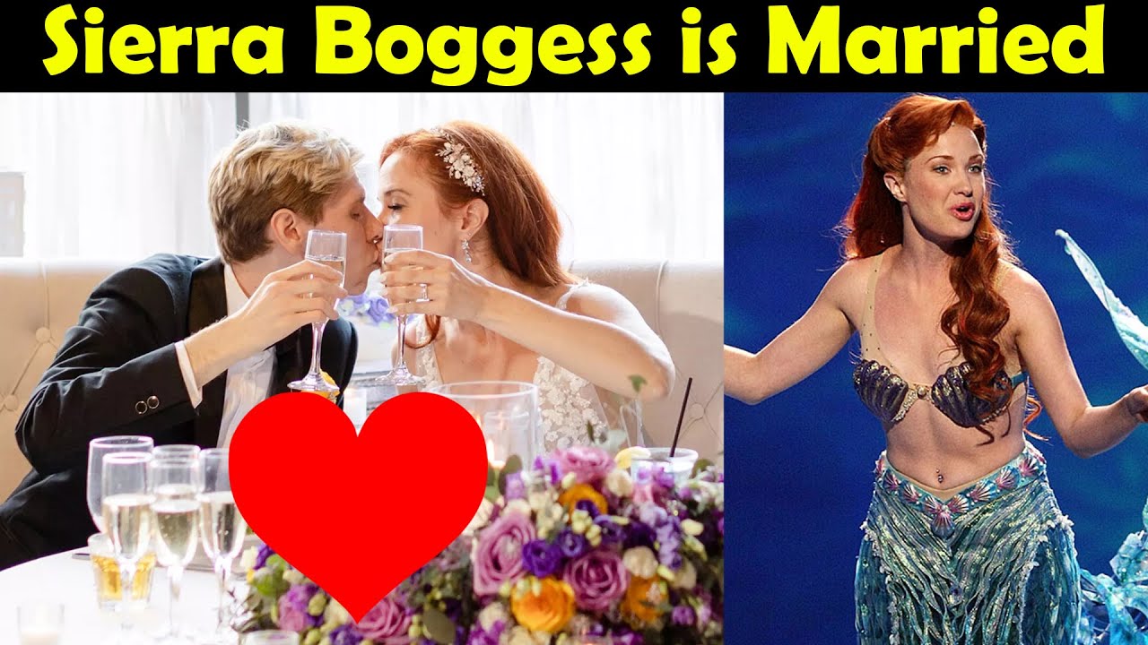 Broadway's 'Little Mermaid' Star Sierra Boggess is Married! See All the 'Fairytale' Wedding Photos
