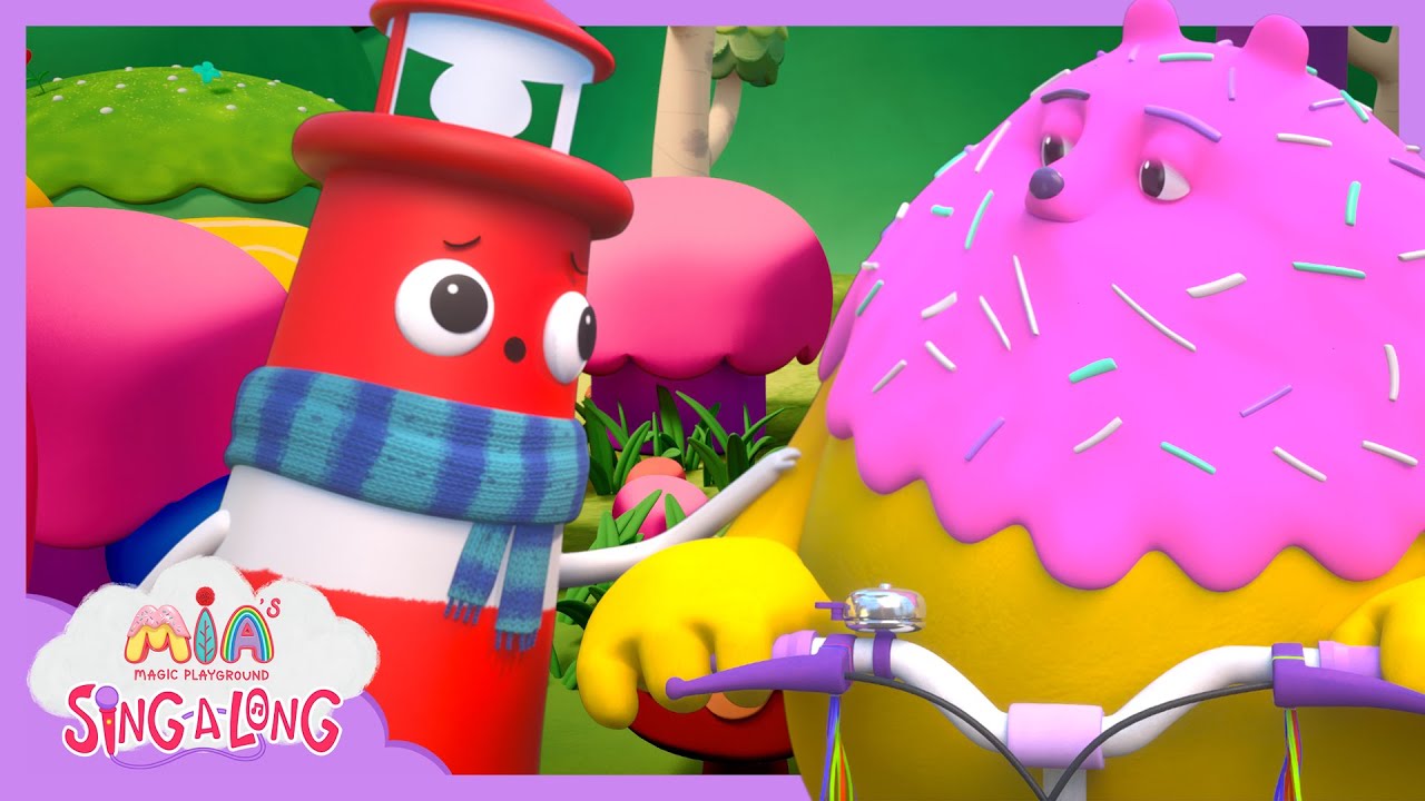 Play Safe in the Playground! | SONG MIX 🍭 Mia's Magic Playground - Kids Karaoke!